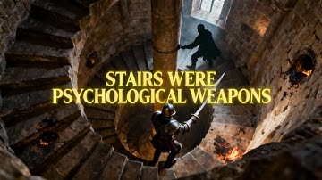 Medieval Staircases As Psychological Warfare