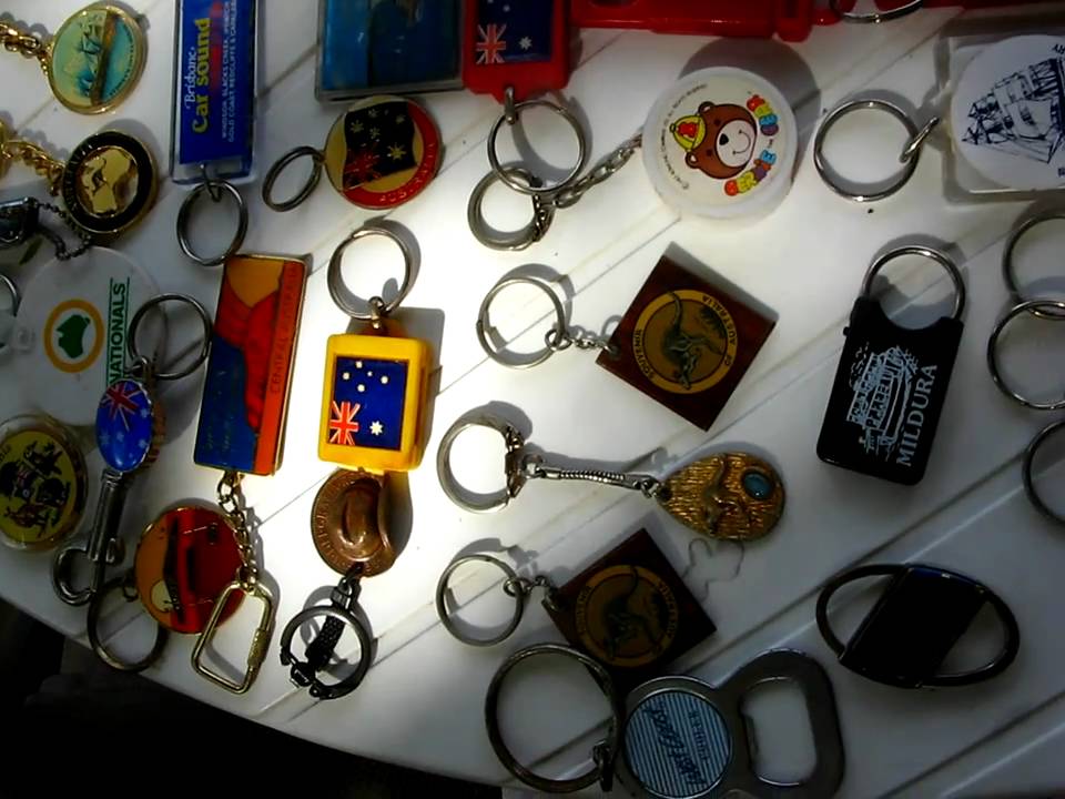 Key ring collection 300+ rare keyrings YouTube