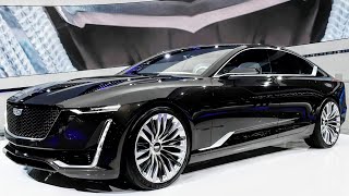 2024 Cadillac Escalas Future Concept Car Coupe Sedan Exterior And Interior