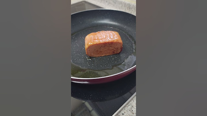스팸을 더욱더 맛있게 굽는 방법
