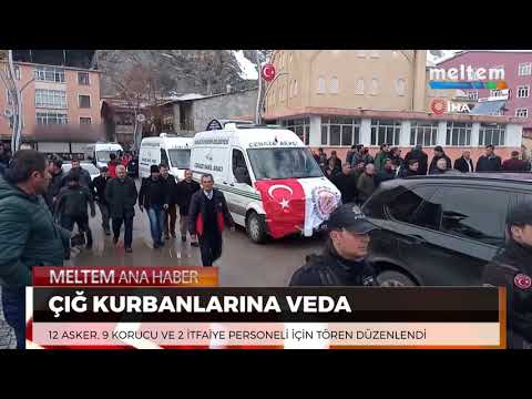 ÇIĞ KURBANLARINA VEDA