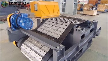Effectively Separate Customizable Electromagnetic Overband Magnetic Separator-Manufacturer
