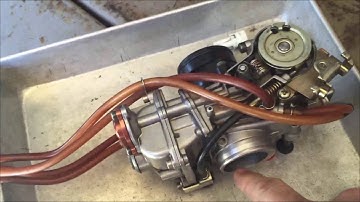 You found your foam filter is not oiled, now what? Demo: YZ250F