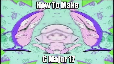 How To Make G Major 17
