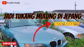 Mulung In Japan Auto Rich !!! Wrecked Cars in Japan Still Good!!! Japan Vlogs