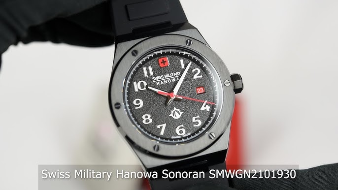 Swiss Military Hanowa Aerograph Night Vision SMWGB2101330 - YouTube