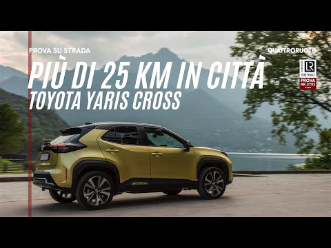 Toyota Yaris Cross: il test completo del nostro Centro Prove [SUB. ENG]