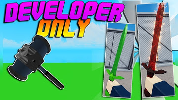 How YOU could have got a DEV MELEE In Arsenal.. + NEW CODE (ROBLOX)
