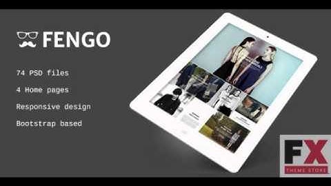 Preview Fengo - Responsive eCommerce PSD Template TForest