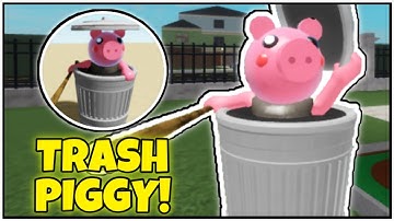 How to get “TRASH PIGGY” BADGE + TRASH PIGGY MORPH/SKIN in PIGGY BOOK 2 ROLEPLAY! - ROBLOX