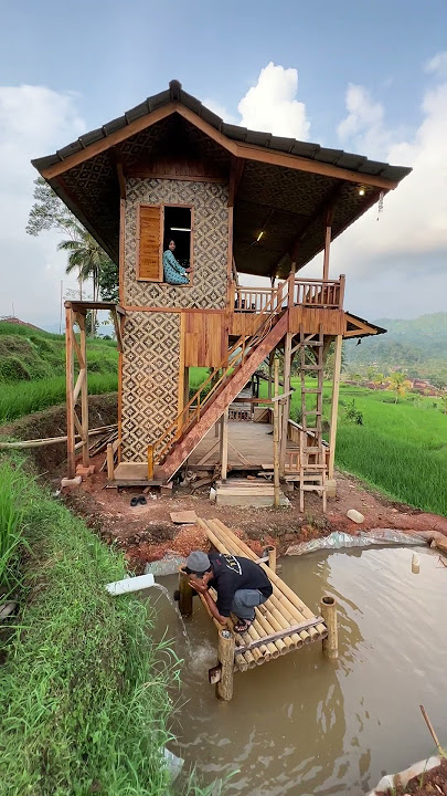 suasana di saung sawah bikin adem ayem #cianjurturunankidul #saungsawah