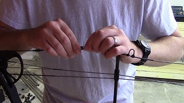 Compound Bow Tuning Part 2 of 3: Installing the Peep Sight