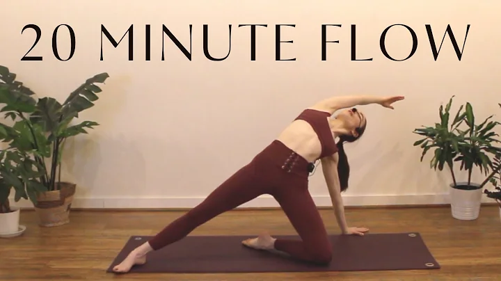 20 Minute Energizing Vinyasa Yoga // Funky Sun Sal...
