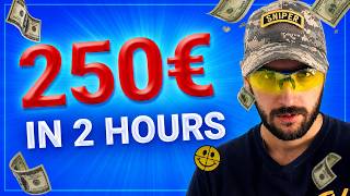 How I make 250$ in 2 hours in trading