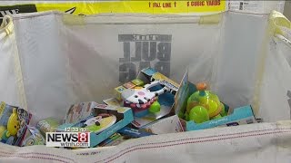The Toys for Tots warehouse needs filling up