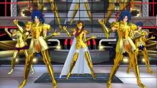 【MMD】黄金聖闘士達の「まっさらブルージーンズ」