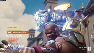 Doomfist Gameplay (20-0 QP Rialto Game)