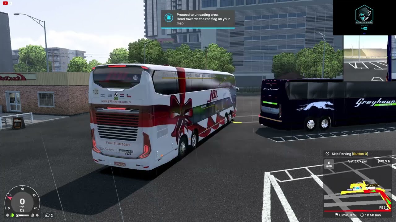 ATS GREYHOUND MODE IN A MARCOPOLO