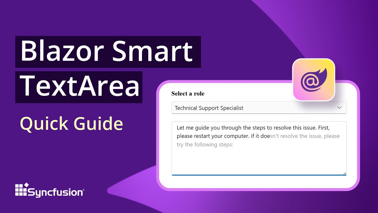 Blazor Smart TextArea: The Ultimate Feature Walkthrough - YouTube