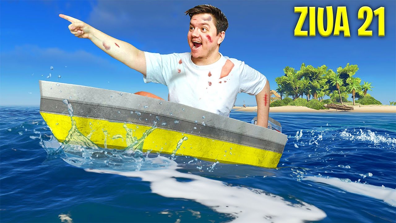 Am Craftat Prima BARCA din OCEAN