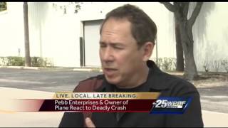 Reaction to plane crash that killed 7