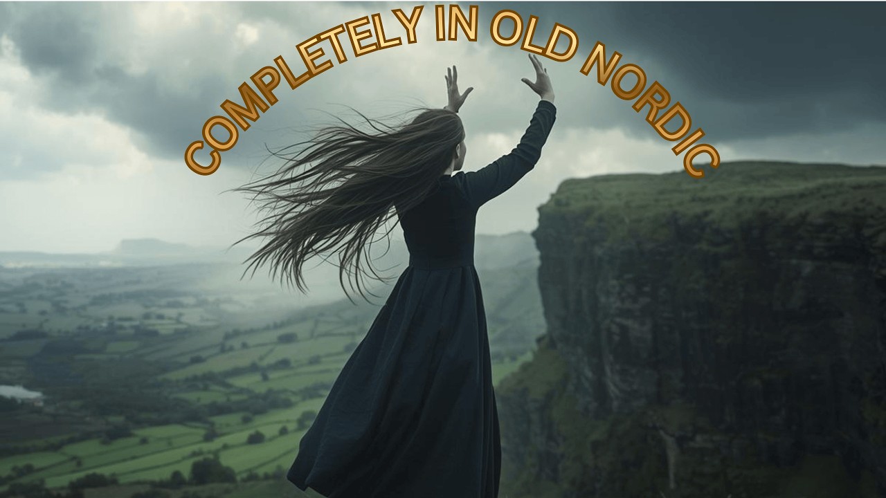 Vinddísa - Nordic Dark Folk, entirely in Old Norse