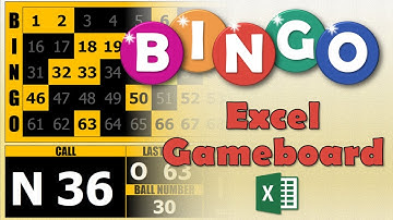 Excel Bingo Board (75-Ball) **Free Download in Description**