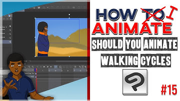 How to Animate | In Clip Studio Paint | Should You Animate Walk cycles
