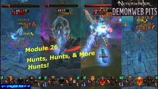 Neverwinter Mod 26 - It's a Dirty Job - Demonweb Pits Thaum Wizard 80k Gameplay