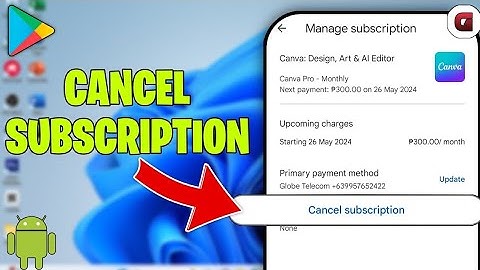 How to Cancel any of Your App Subscriptions on Google Play Store - Android - Easy Guide (2025)