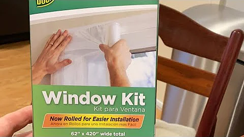 🔴 Duck’s Plastic Window Kit Get Ready For Winter