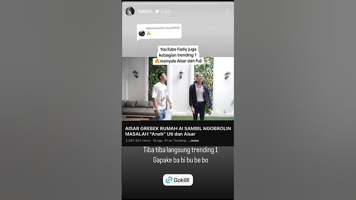 Video YouTube Fadly Faisal Saat Bersama Aisar Khaledd Juga Ikutan Trending 1 #aisarkhaledd #fujian