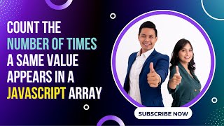  Count The Number Of Times A Same Value Appears In A Javascript Array 