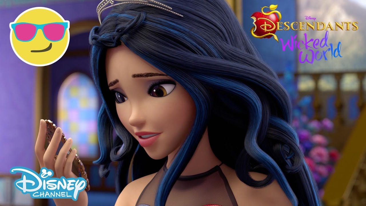 descendant s wicked world mal lone official disney word mal