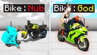 GTA 5: UPGRADING NOOB CYCLE into a GOD SUPERBIKE!