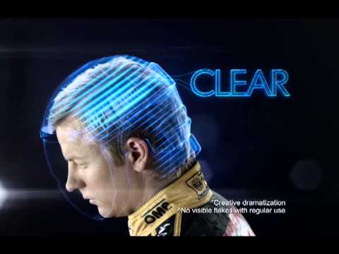 CLEAR Men and Lotus F1 Driver Kimi Raikkonen