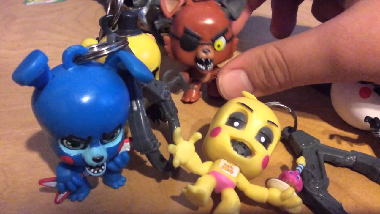 Naf Keychain Fnaf keychains (part 2) - YouTube