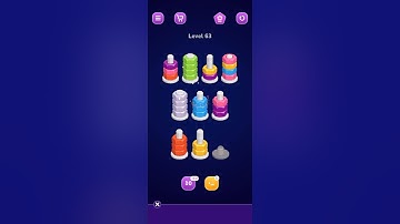 Nut short Level 63 solutions game play colour to colour game play Satish Yaduwanshi