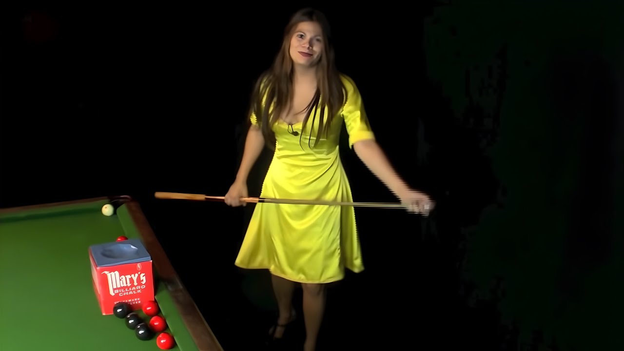 A Dozen Trick Shots With Mary Avina Pool Snooker Hot Billiards Girl Player Youtube