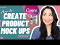 How to create a mockup in Canva - Canva mockup tutorial | Smartmockups in Canva step by step guide