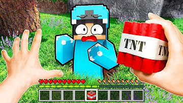 Minecraft BUT It Gets More REALISTIC With Crazy Fan Girl!