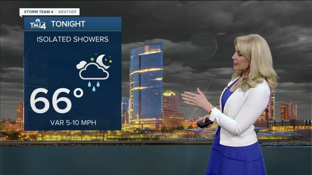 Cloudy with spotty showers Saturday night - YouTube