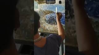 Закругление земли #AurumArt #ЕленаИльичева #СовременноеИскусство #ОнлайнКурс #Живопись #Творчество