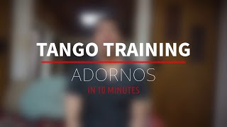 Tango Training with Emilio - Adorno (lapiz & saludo) #tango #adorno #musicality #탱고 #아도르노 #뮤지컬리티