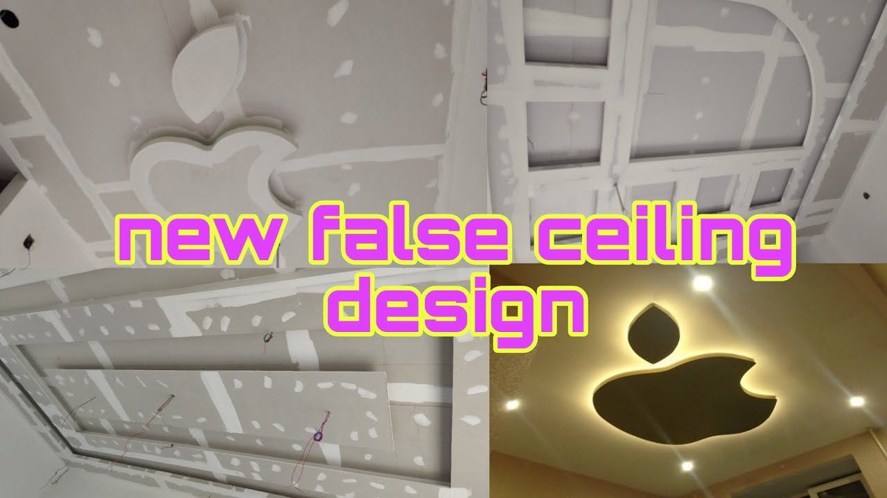 Apple inspired False Ceiling Ideas 💡