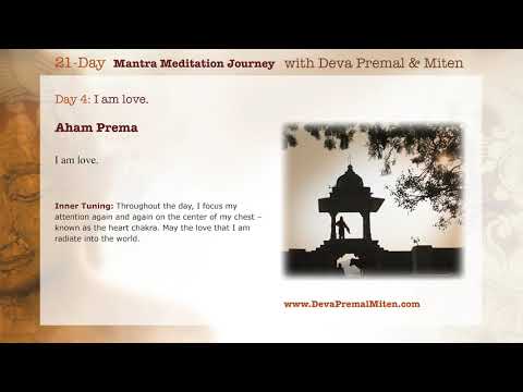 Deva Premal & Miten: 21-Day Mantra Meditation Journey - Day 4