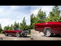 Whips By Wade : Candy Brandy Wine 1967 Chevelle on 22&quot; Intro Billet Wheels by Top Riders Customs
