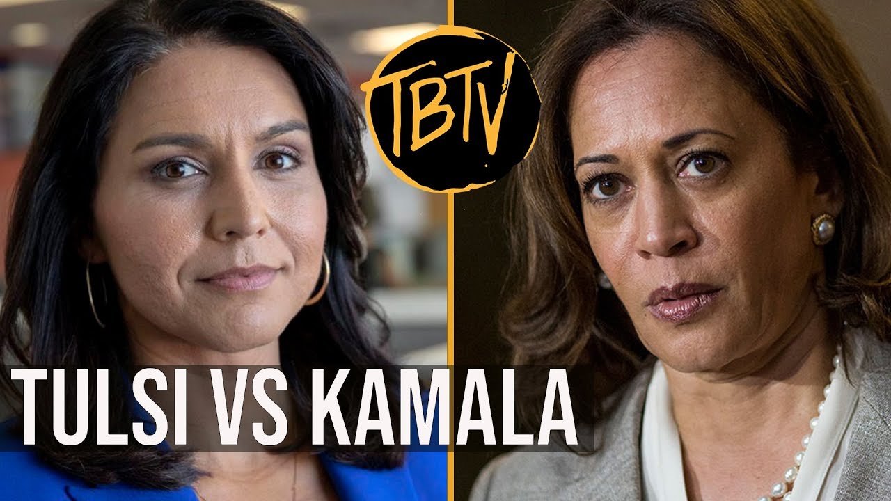 TULSI GABBARD SAYS KAMALA HARRIS ISN'T QUALIFIED TO BE PRESIDENT | TIM BLACK kamala harris presidential agenda