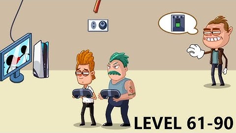 Troll Robber: Steal it your way Level 61-90 Gameplay.