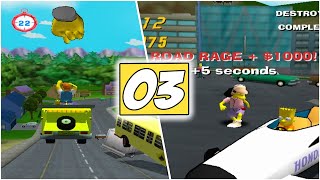 WE UNLOCKED HOMER'S RARE CAR!! (The Simpsons Road Rage Gameplay Walkthrough Part 3 | PS3)
